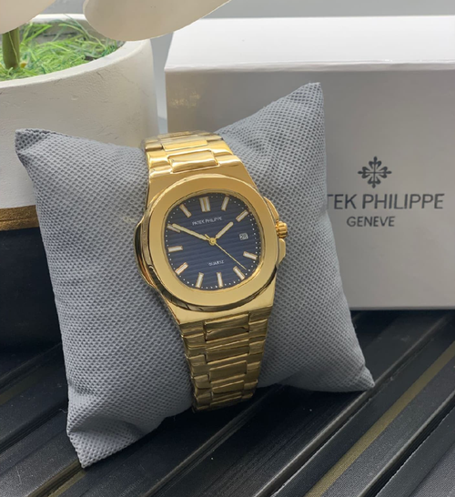 Patek Philippe - Blue - Gold Chain