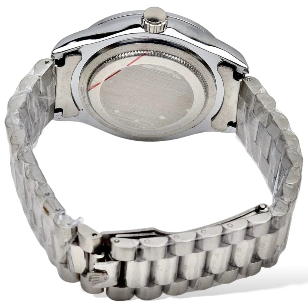Rolex - Silver - Chain