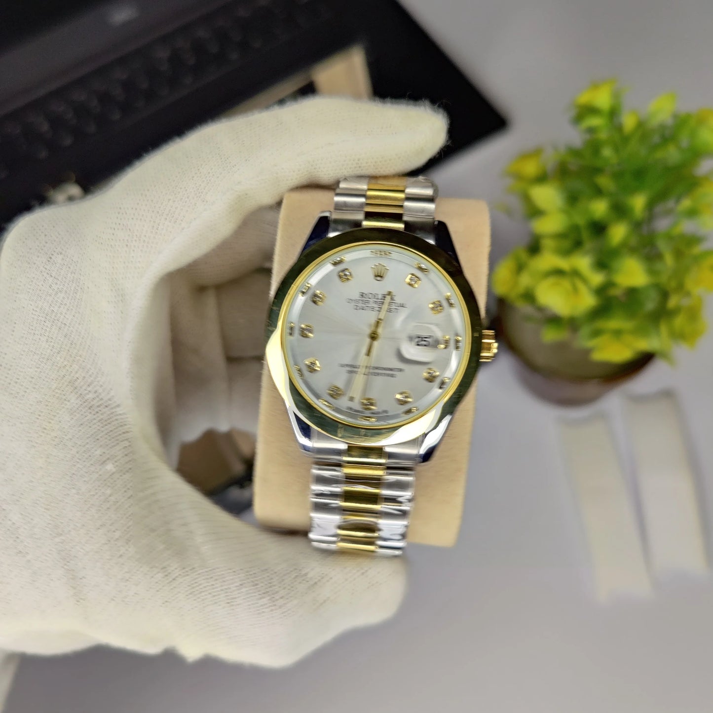Rolex - Two Tone & White - Date Just
