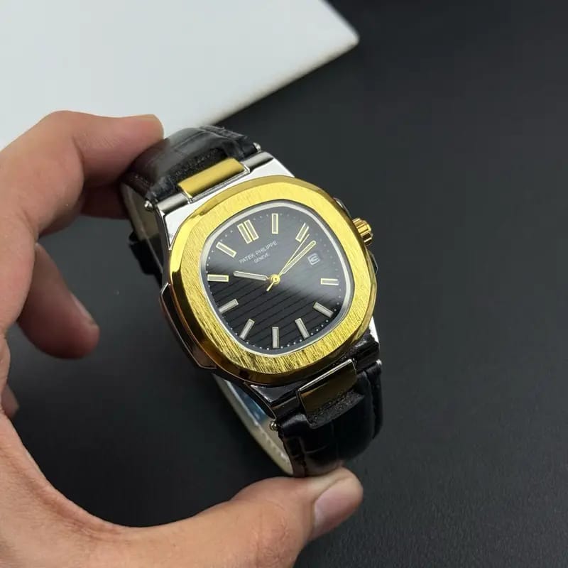 Patek Phillipe – Gold & Black – Straps