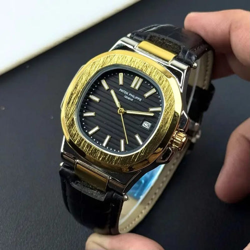 Patek Phillipe – Gold & Black – Straps