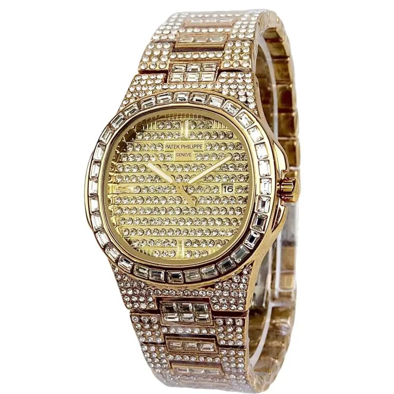 Patek-Phillipe – Gold – Iced out