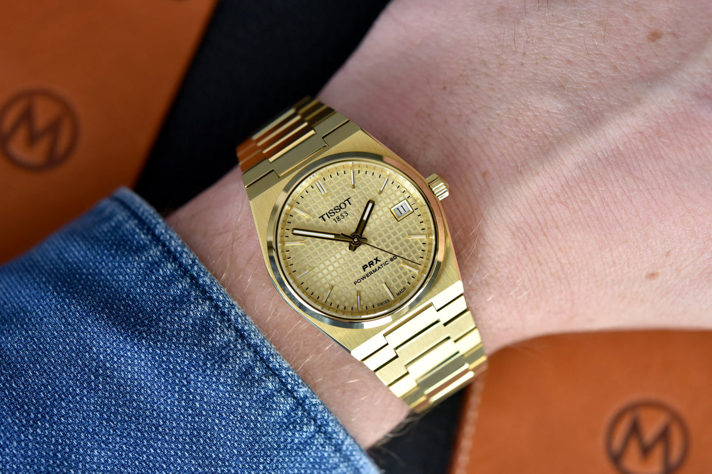 Tissot PRX - Full Gold - Chain