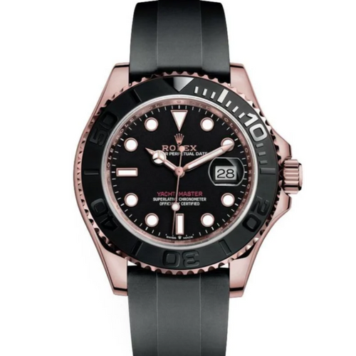 Rolex - Rose Gold & Black - GMT Master II - Straps