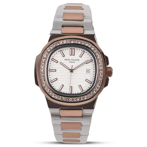 Patek Phillipe – Copper & White – Chain