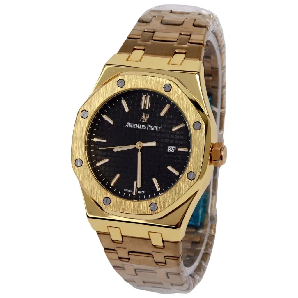 Audemars Piguet – Gold & Black – Chain