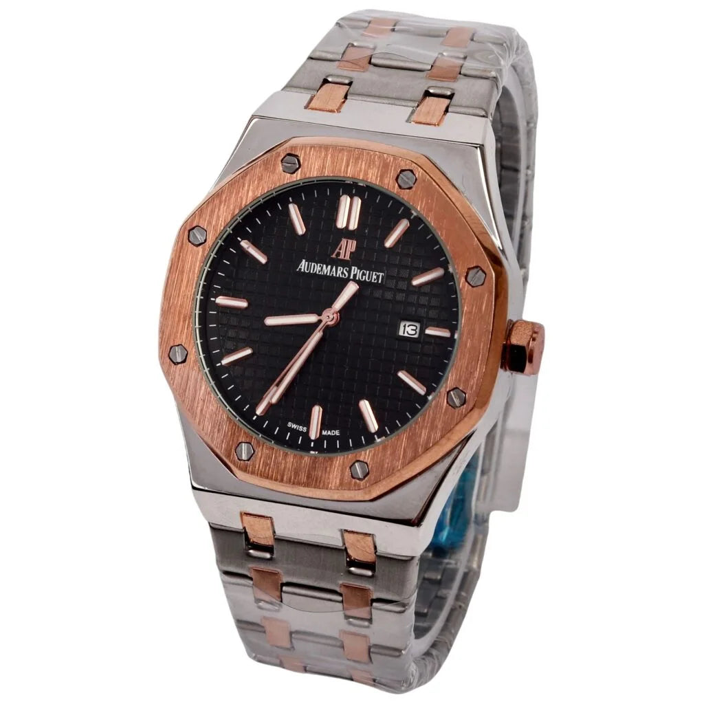 Audemars Piguet – Rose Gold & Black – Chain