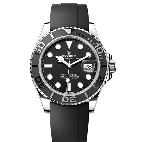 Rolex - Silver & Black - Yacht Master - Straps