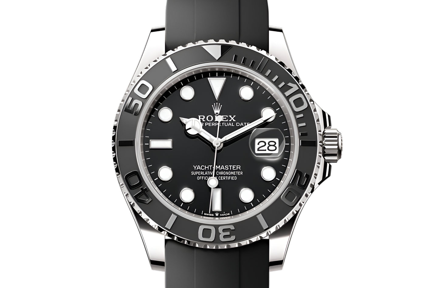 Rolex - Silver & Black - Yacht Master - Straps