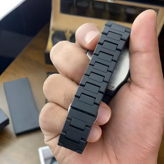 Black Arabic Aura Watch