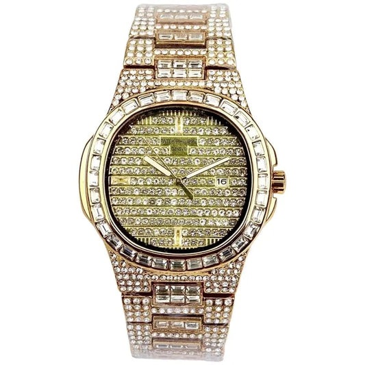 Patek-Phillipe – Gold – Iced out