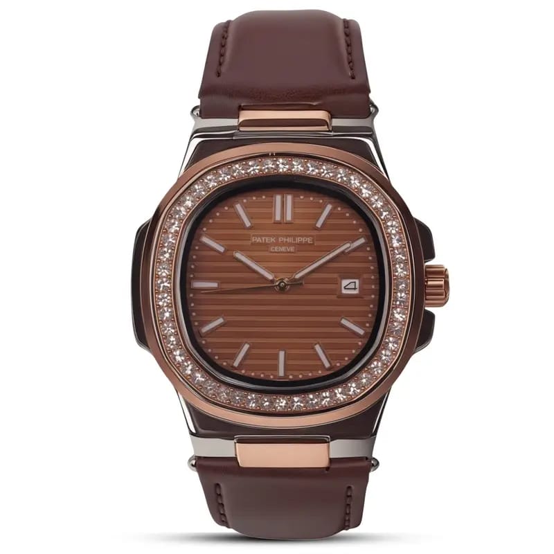 Patek Phillipe – Chocolate – Diamonds