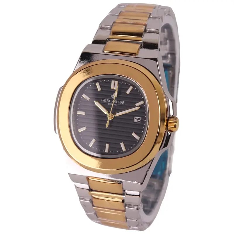 Patek Phillipe – Black & Gold – Chain