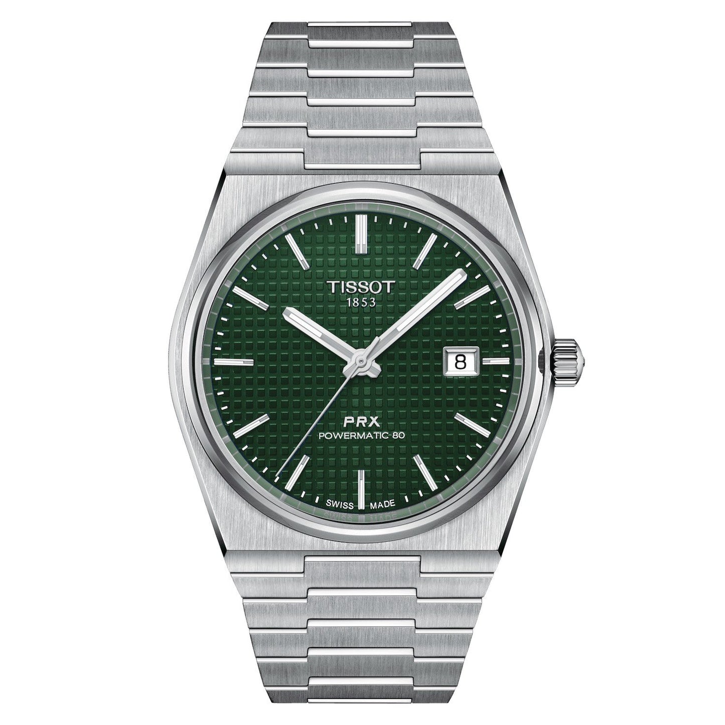 Tissot PRX - Emerald Green Textured - Chain