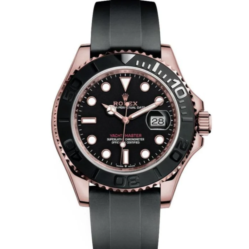 Rolex - Rose Gold & Black - GMT Master II - Straps
