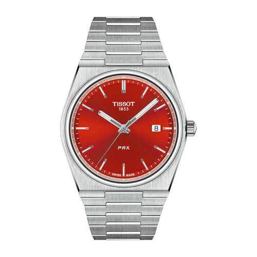 Tissot PRX - Vine Red - Chain