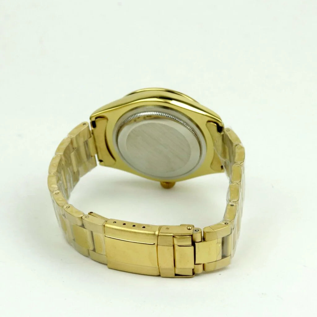 Rolex - Golden & White - Chain