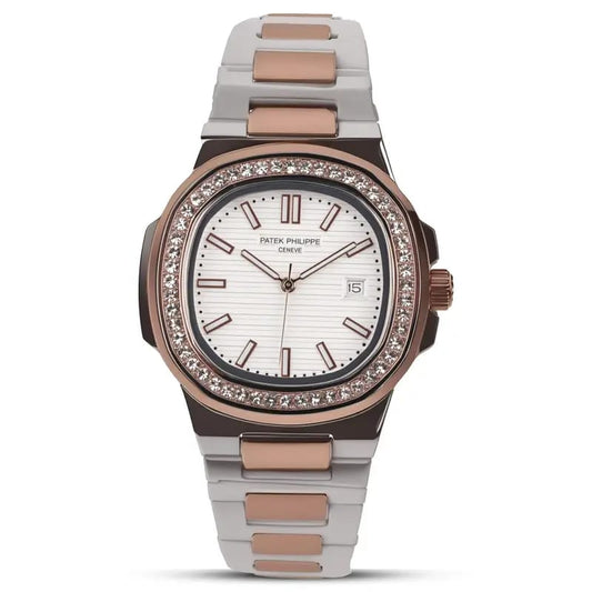 Patek Phillipe – Copper & White – Chain
