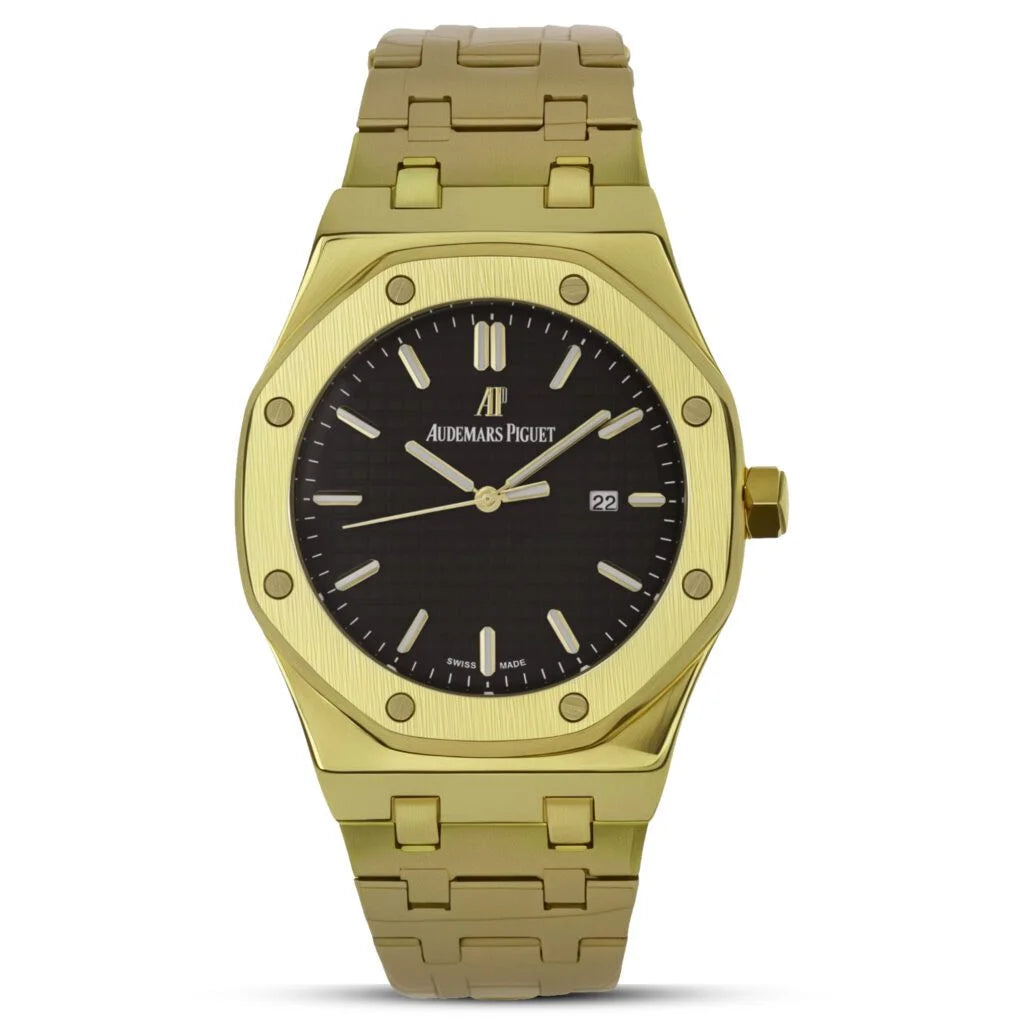 Audemars Piguet – Gold & Black – Chain