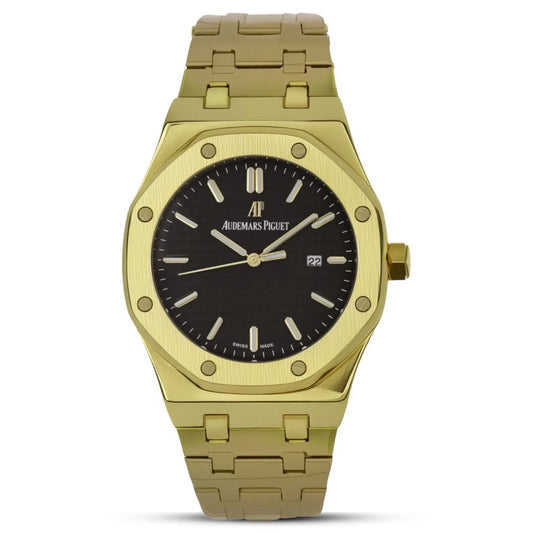 Audemars Piguet – Gold & Black – Chain