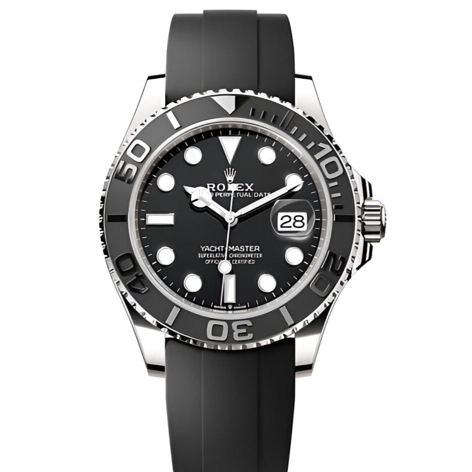 Rolex - Silver & Black - Yacht Master - Straps